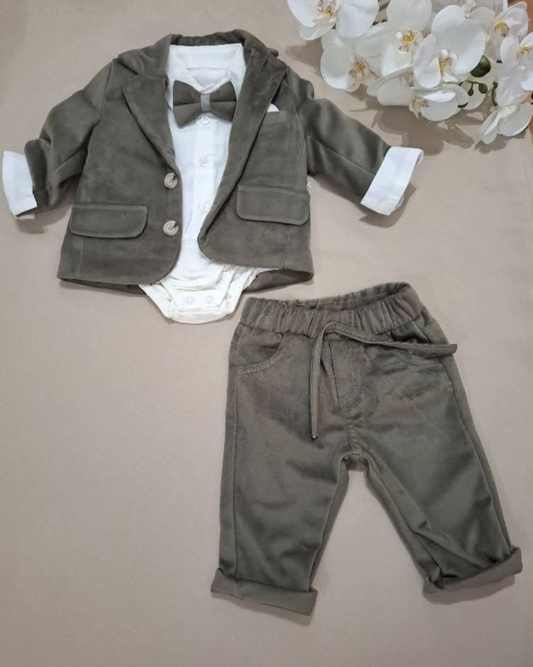 0109929 - 3780 KOMPL.PLIŠ MASL/SMEĐI - 2