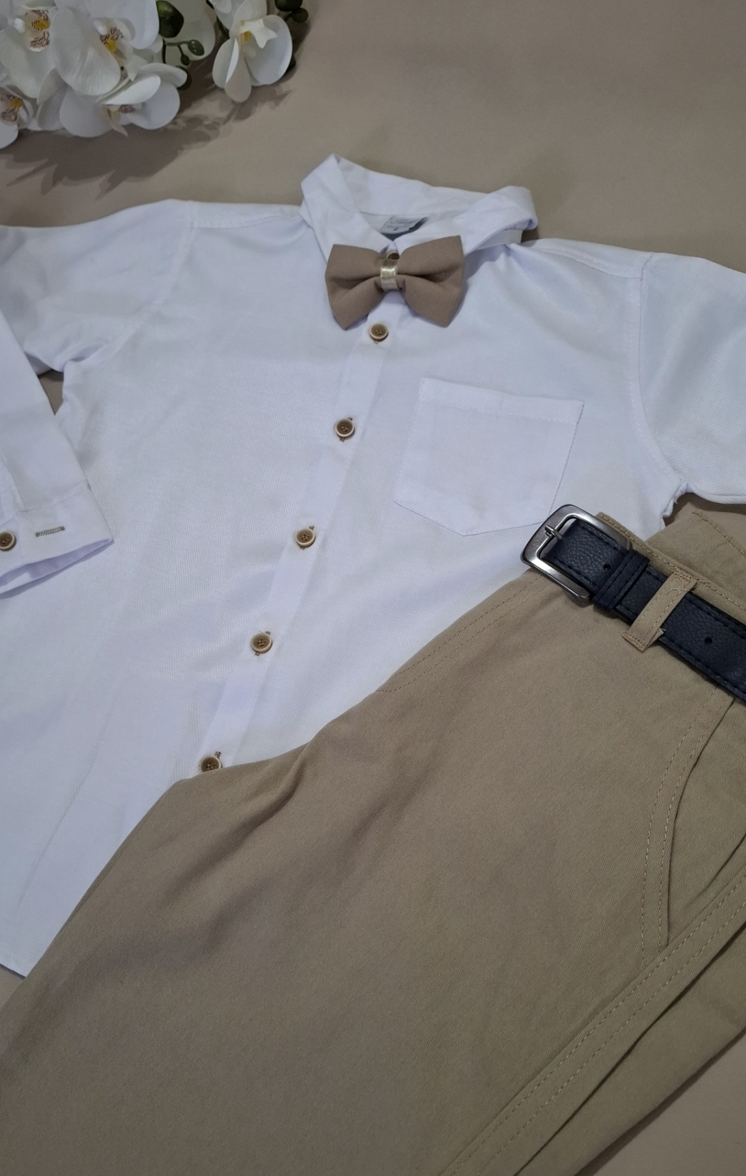 0110295 - 6273 KOMP.BEŽ/TAM.PLAVE HLAČE - 2