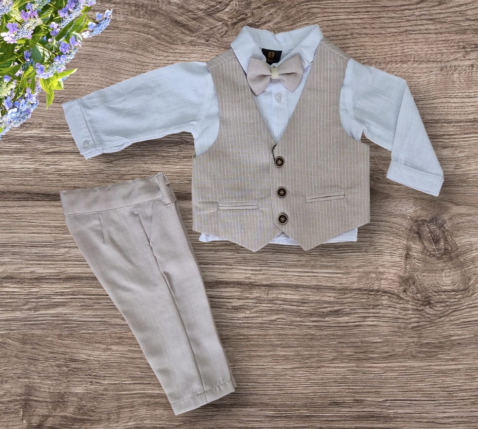 0105723 - 4118 KOMPLET BEŽ/PLAVO - 2