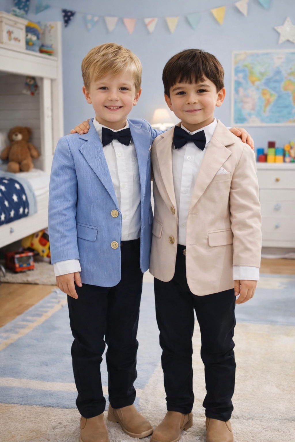 0107668 - 3675 KOMPLET PLAVO/BEŽ - 2